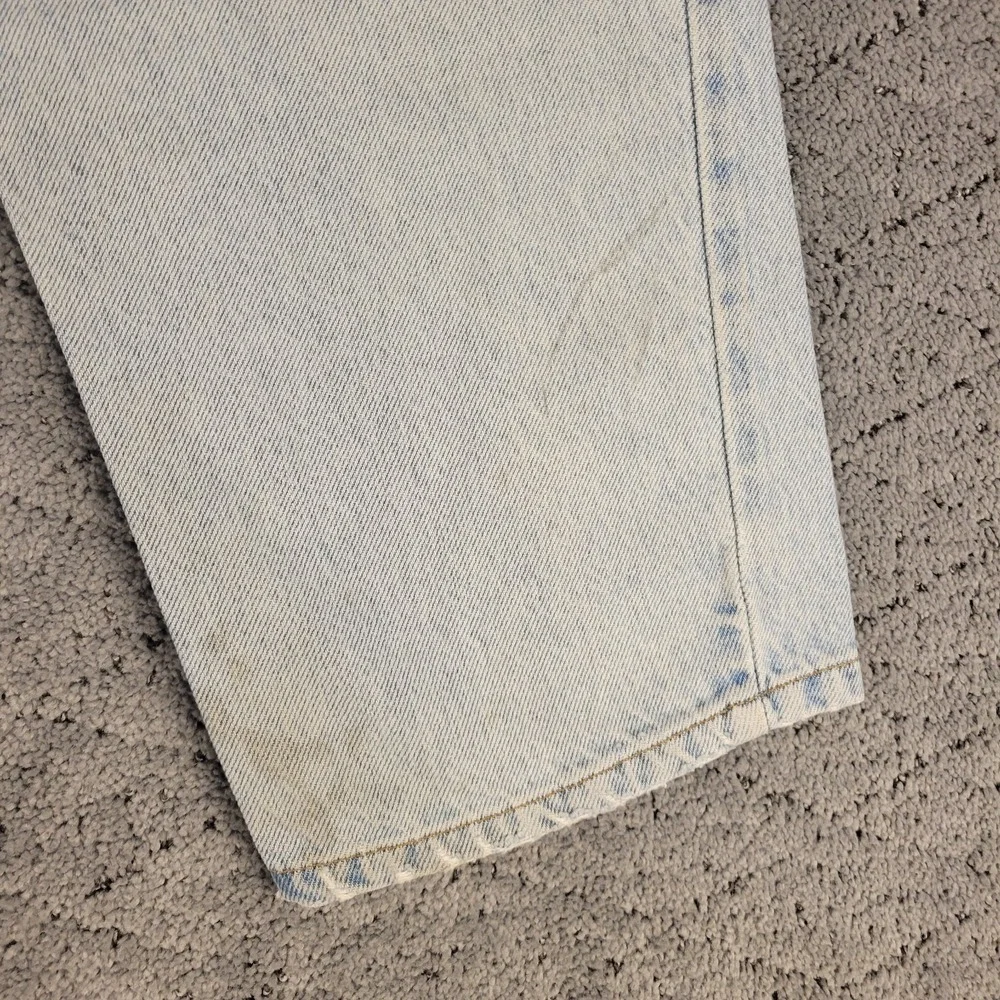 VTG 90s Levis 550 Orange Tab Jeans Mens 34x32 Blue Distressed Denim 40550-0234